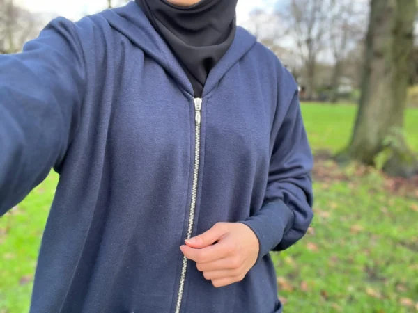 Hoodie Abaya - Fleece Abaya - Cozy Abaya
