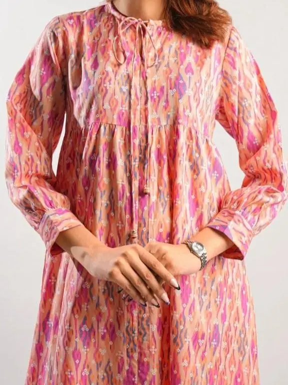 ️ Premium Lawn by Saya | A-Line Frocks & Long Shirts