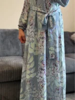 Milky Soft Georgette Long Dress