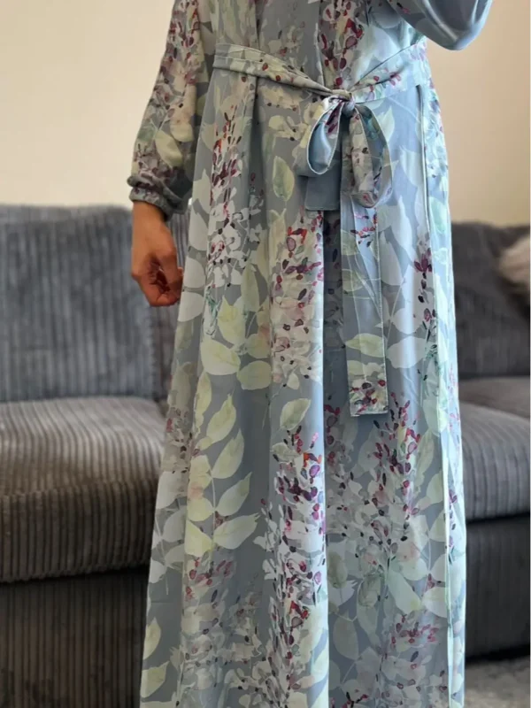 Milky Soft Georgette Long Dress