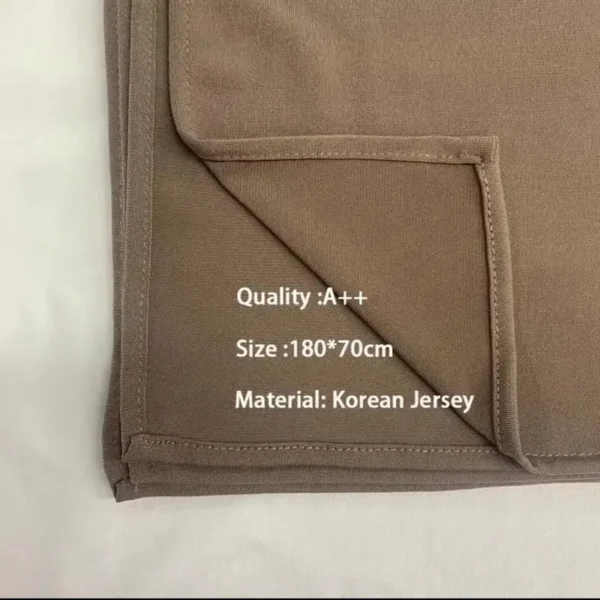 Luxury Korean Liquid Jersey Hijab